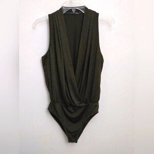 Emery Rose Deep V Neck body tank